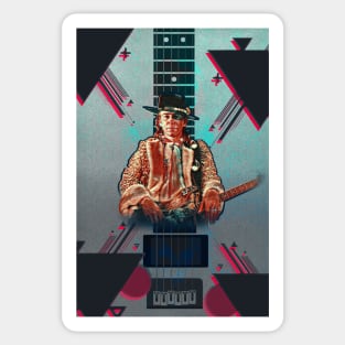 Stevie Ray Vaughn Sticker